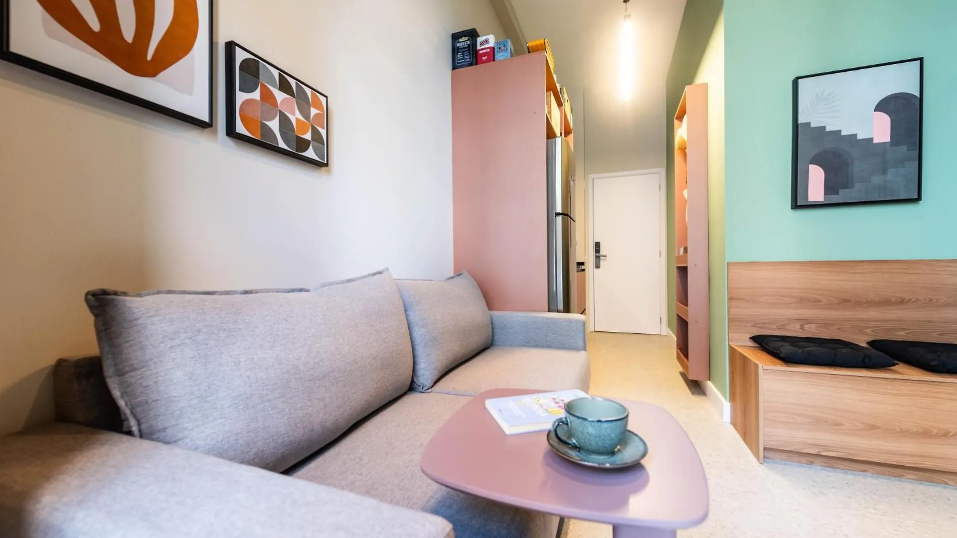 Апартаменты Terracota Brooklin Loft, Novissimo, Metro, Wifi Сан-Пауло